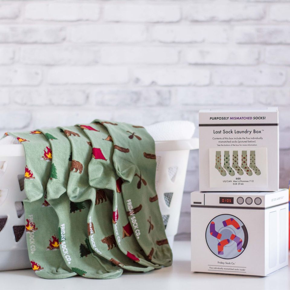 Men's Camping Lost Sock Laundry Box™