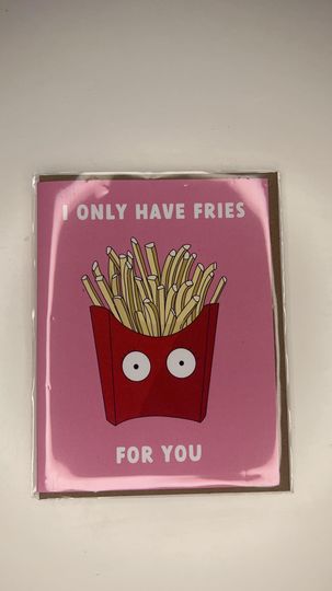Fries For You Card