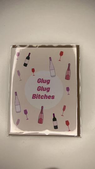Glug Glug Card