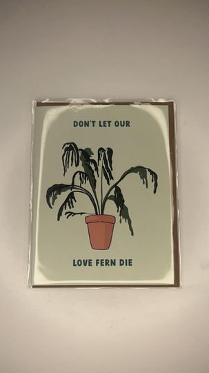 Fern Die Card