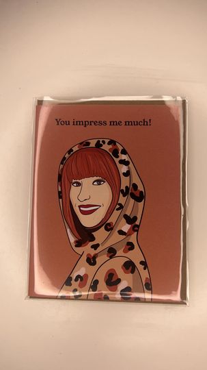 Impress me Much Card