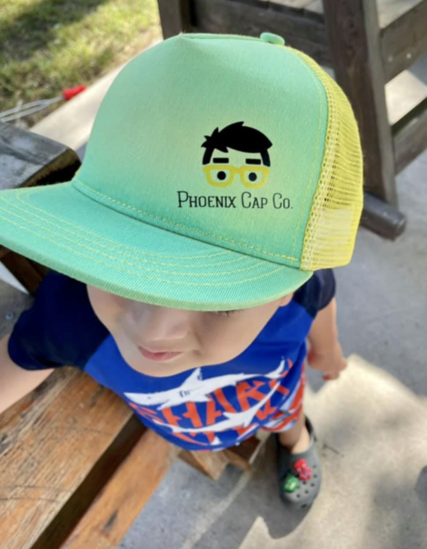 Colour Changing Hat Yellow/Green