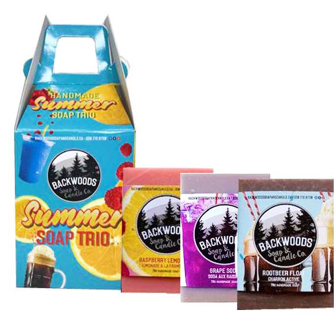 Summer Trio Soap Crate