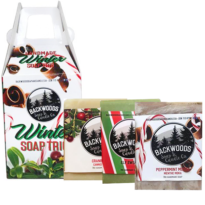 Winter Trio Soap Crate