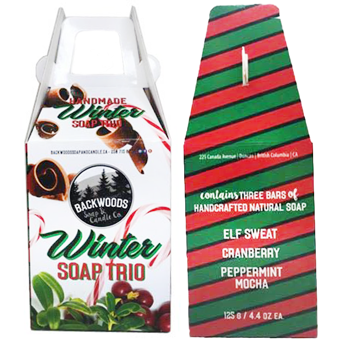 Winter Trio Soap Crate