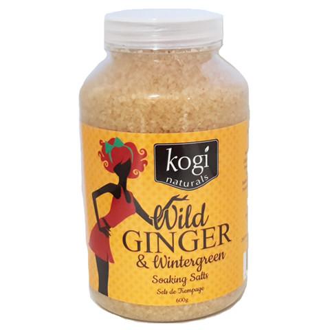 Bathing Salts - Wild Ginger & Wintergreen Salts 600g