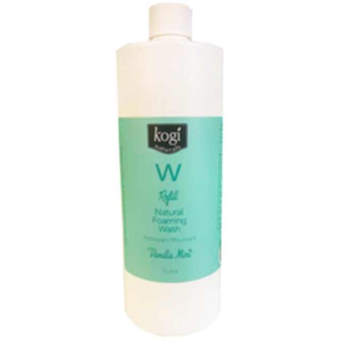 Vanilla mint foaming wash refill