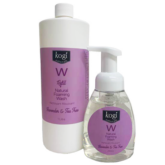 Lavender foaming wash and refill