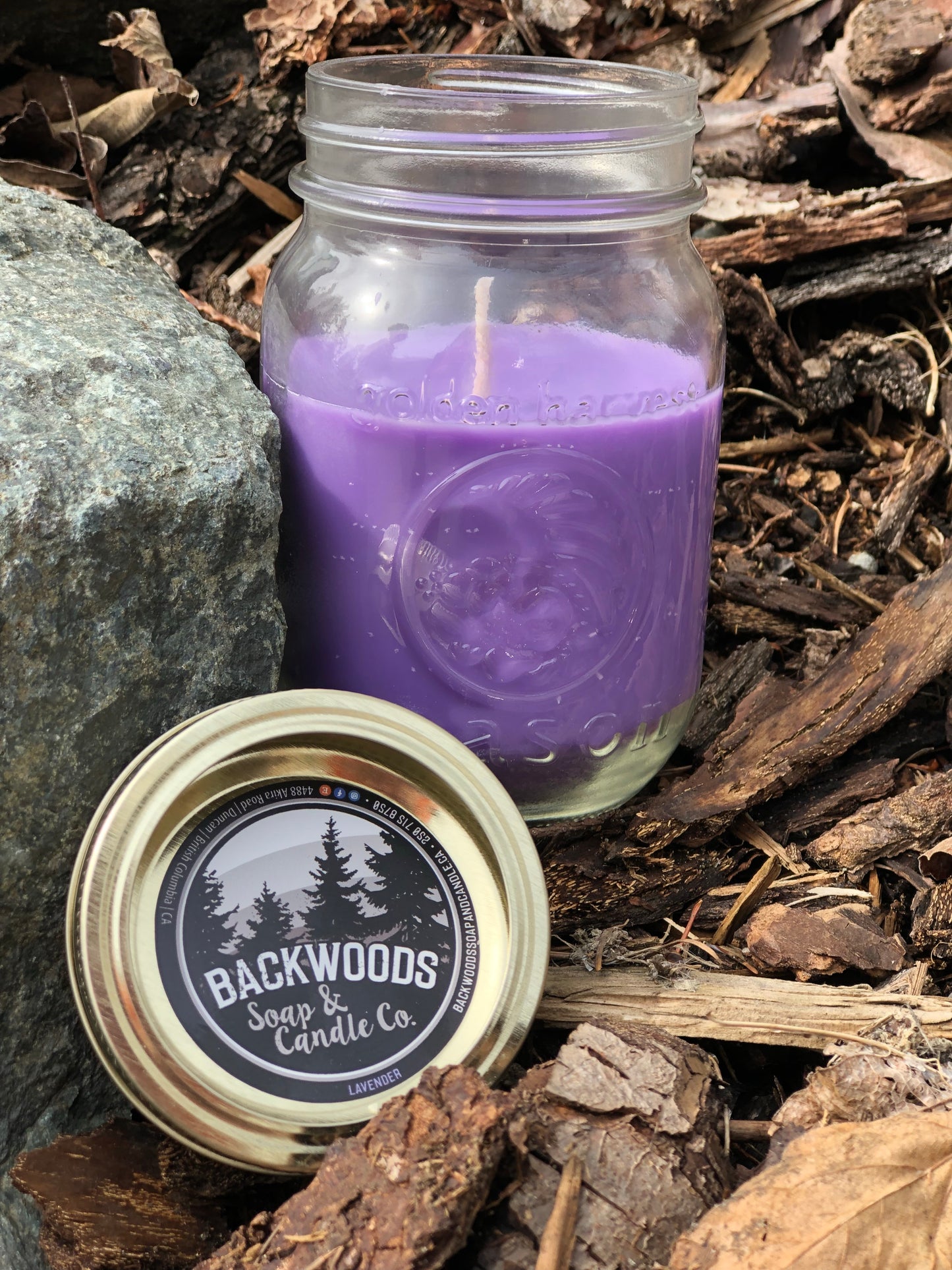 Lavender large mason