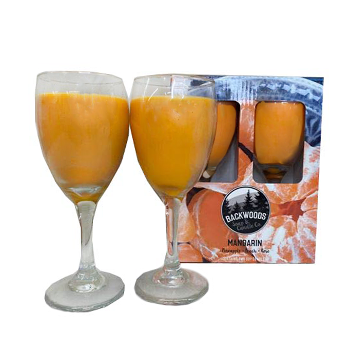 Mandarin Wine Glass Set