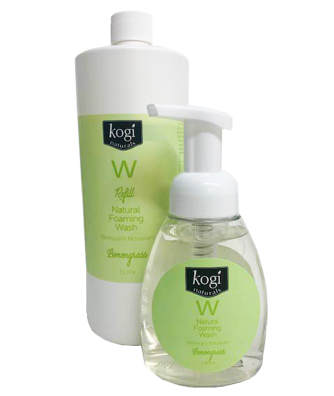 Lemongrass foaming wash and refill