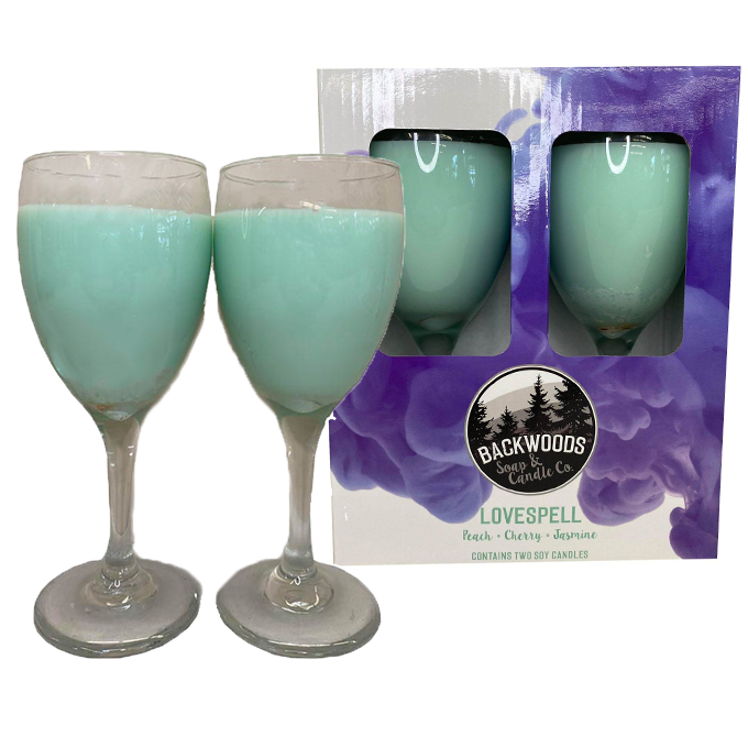 Lovespell Wine Glass Set
