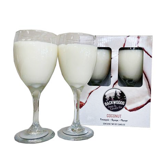 Coconut Wine Glass Set