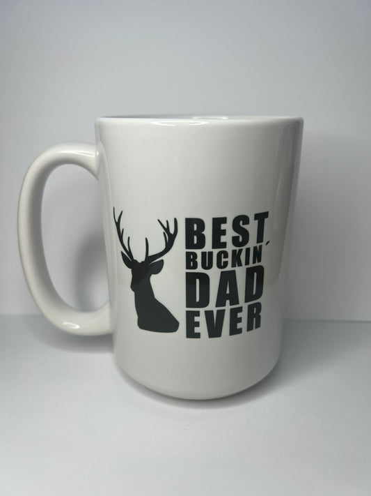 Best Buckin Dad Ever Mug
