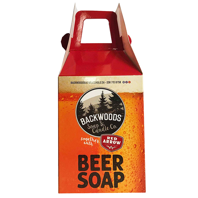 Backwoods & Red Arrow Beer Crate Box