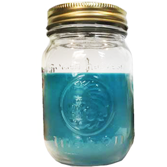 Mint, Bergamot and Orange Large Mason