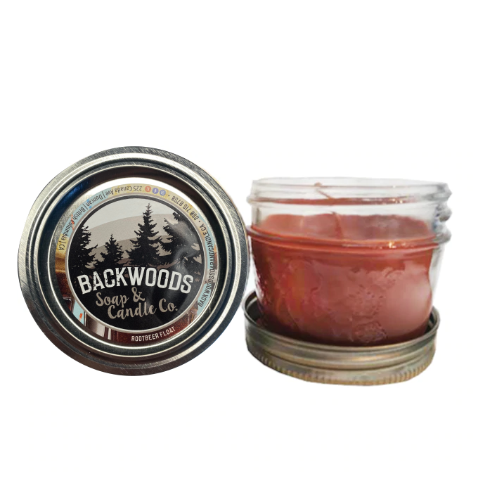 Root beer float mini mason