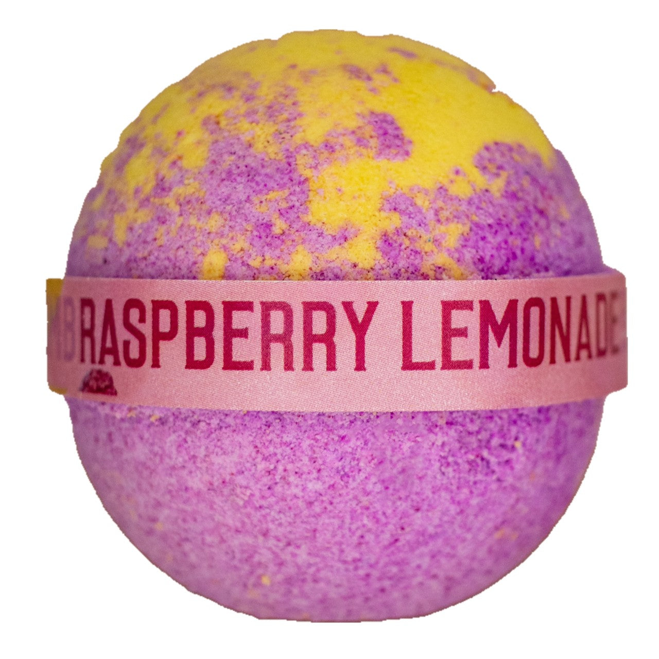 Raspberry lemonade bathbomb