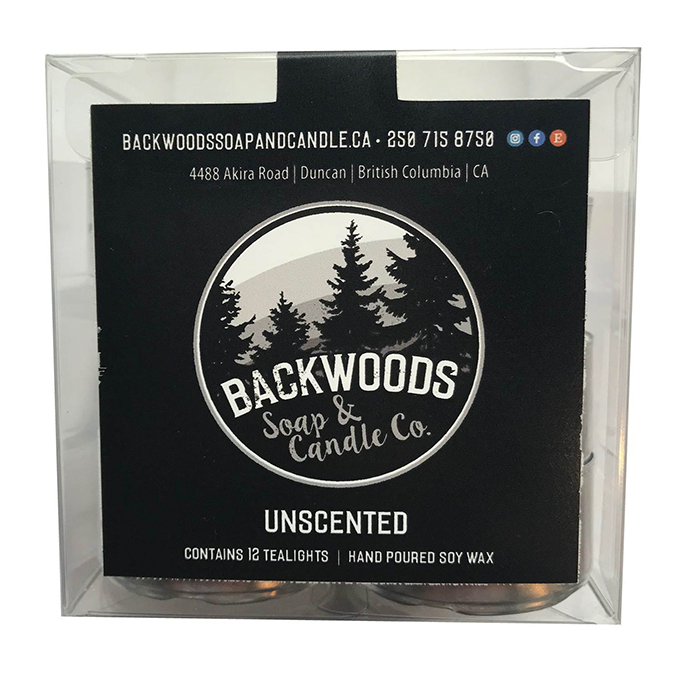 Unscented tealights