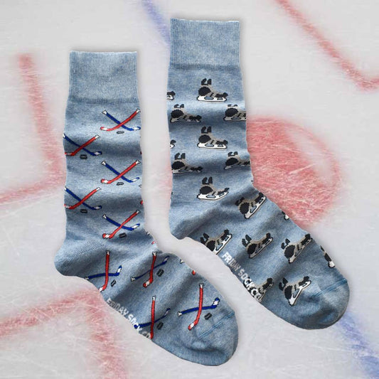 Men's Hockey Rink & Hockey Player Socks