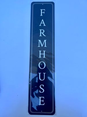 Farmhouse sign