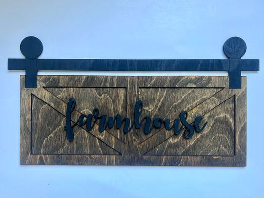 Farmhouse Wood Sign