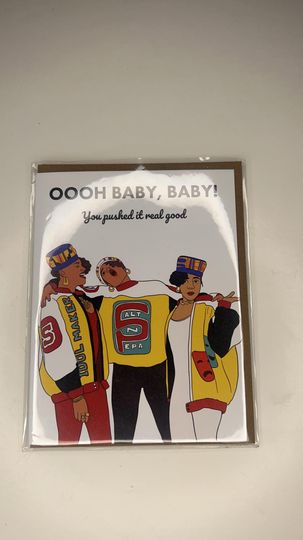 Oooh Baby, Baby Card