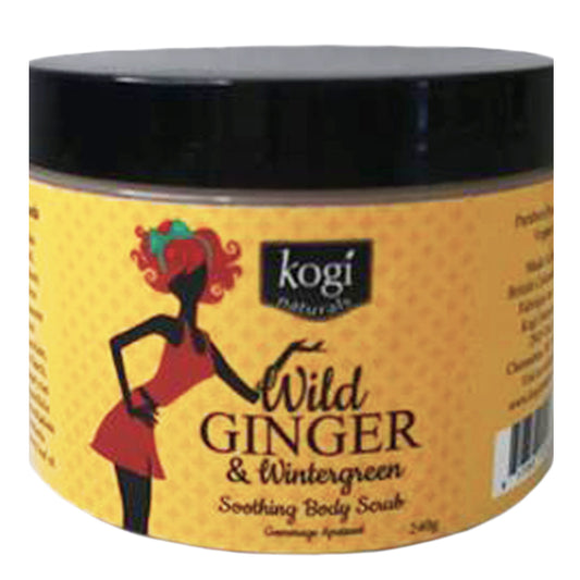 Wild Ginger & Wintergreen Scrub & Glow 240g