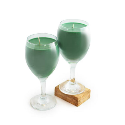 Evergreen Wine Glass Set