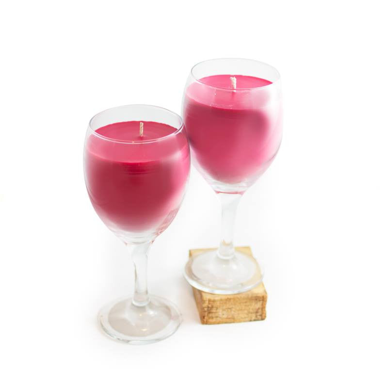 Sleigh Ride Wine Glass Set