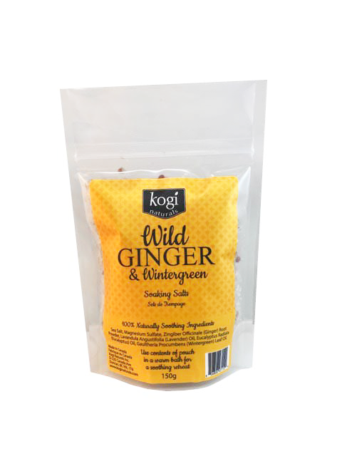 Bathing Salts - Wild Ginger & Wintergreen 150g