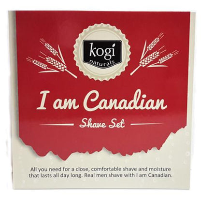 I Am Canadian Men's Shave Gift Set