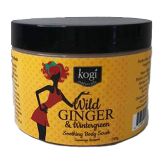 Wild Ginger & Wintergreen Scrub & Glow 240g
