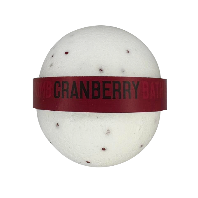 Cranberry bathbomb