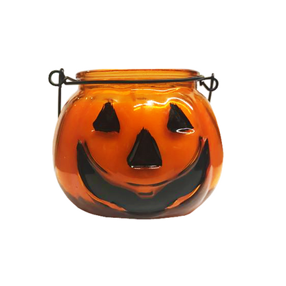 Jack O Lantern Pumpkin Spice Latte Candle
